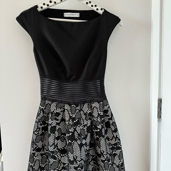 Rinascimento black and white dress - Picture 2 of 4